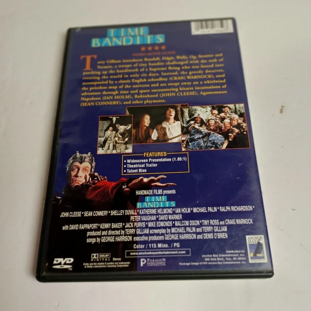 Time Bandits (DVD,‎ 1980)